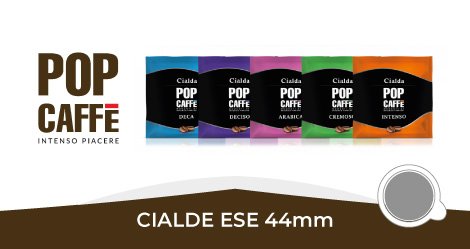 Pop caffè Cialde Ese 44